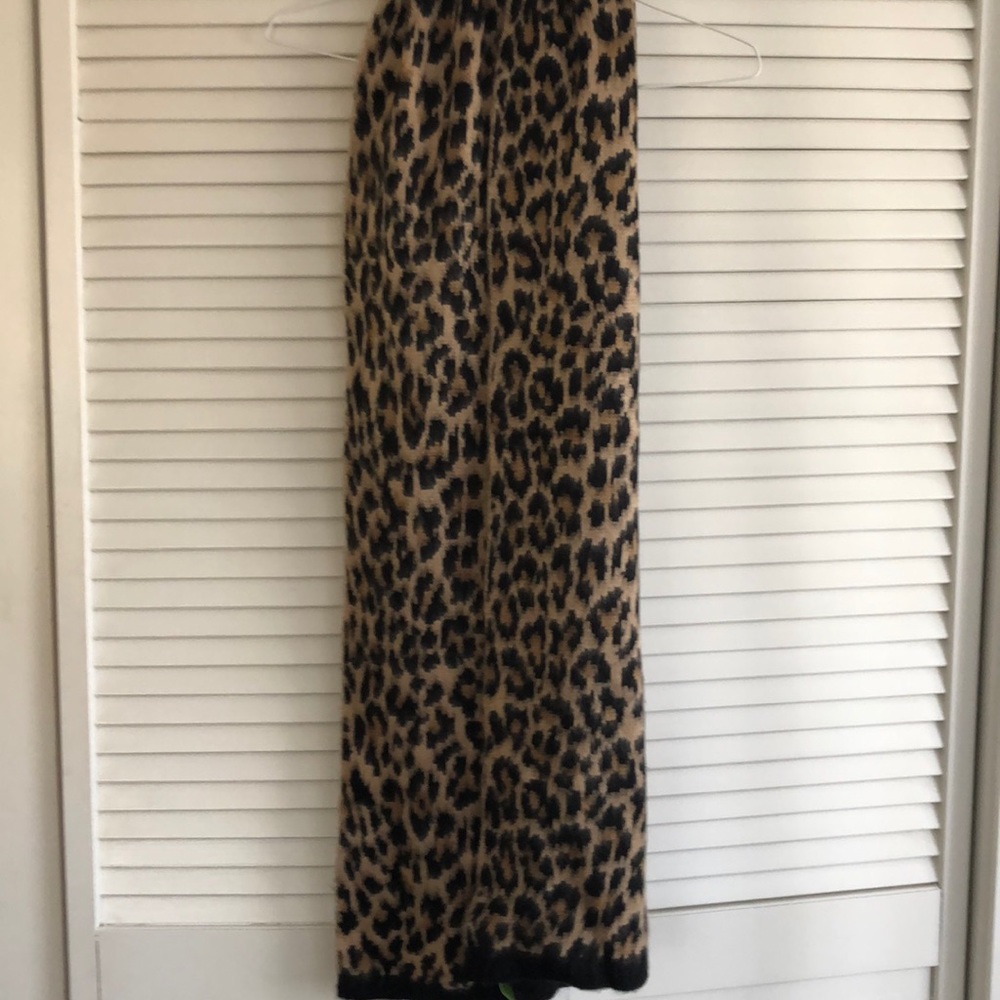 Kate Spade Leopard Scarf